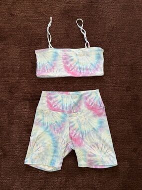 Skatie Pastel Tie-Dye Athleisure Set